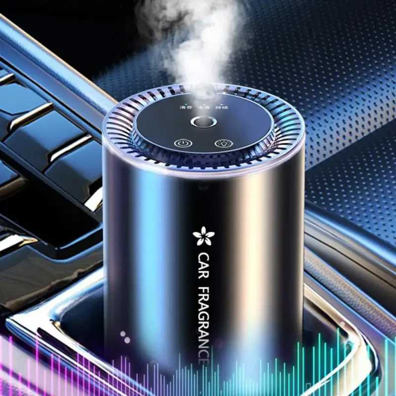 Car Diffuser with LED Starry Ambient Light 50ml Cologne Perfume Car Air ener Flavoring for Cars Fragrance DiffusersXJ241213