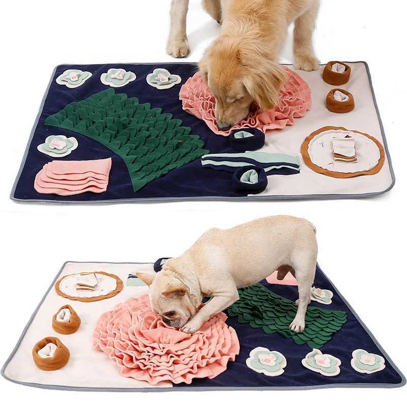 Interactive Stinky Puzzle Carpet Nose Working Pet Inhalation Pad for Dogs - Inhalation Pad for Small Medium and Large Dogs X241213