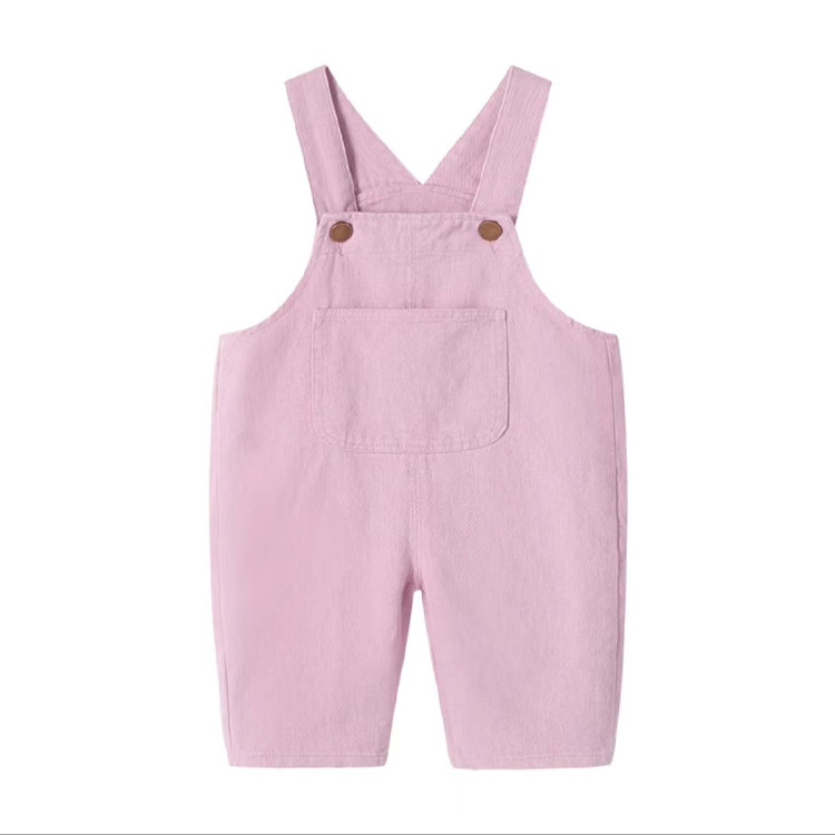 Toddler Denim Bib Pants Set - Cute Childrens Clothing for Fall