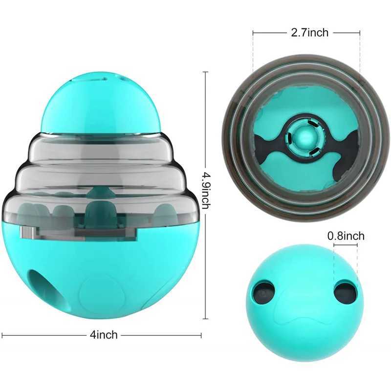 Customized hot selling pet toy drum slow food feeder dog interactive puzzle therapy interactive leak food ball toy X241213