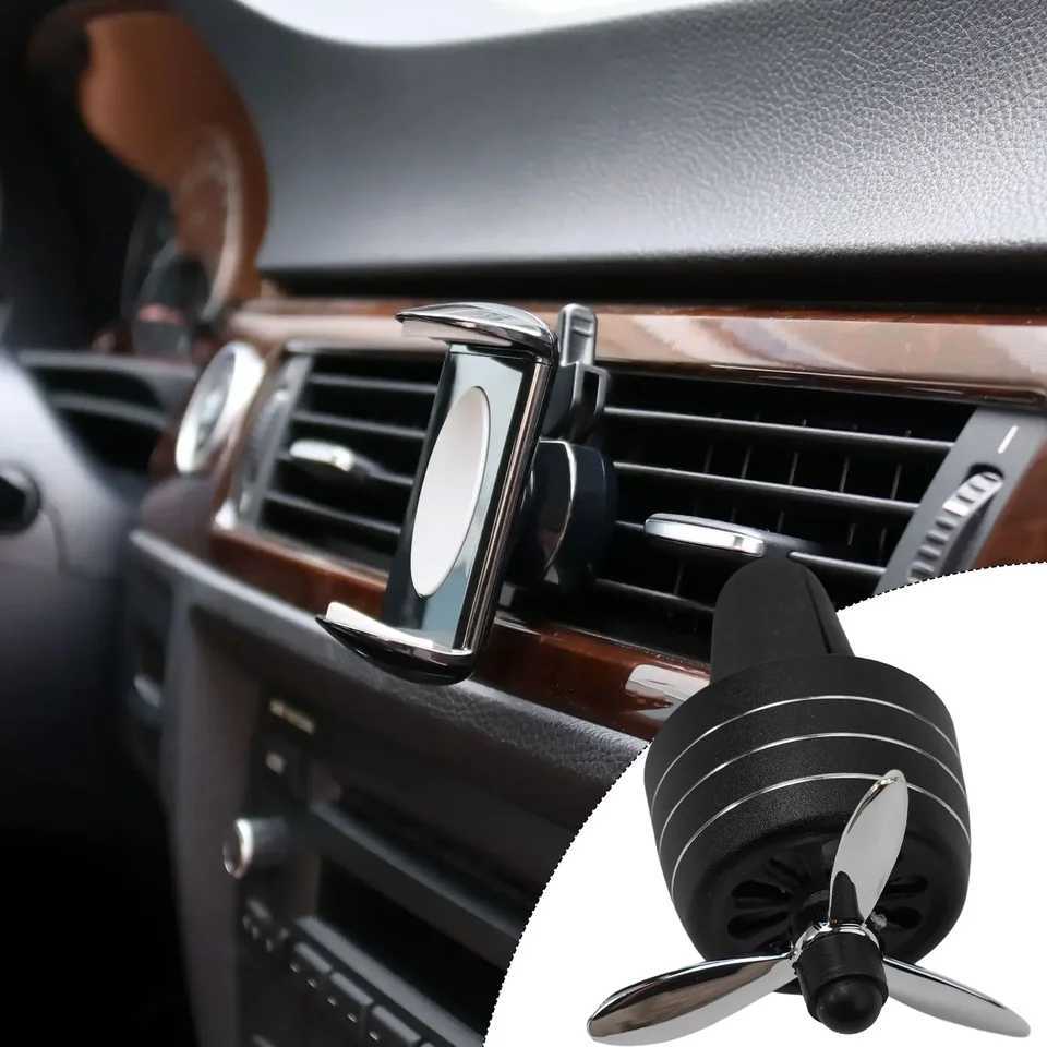 1pcs Car Propeller Air Exterior 3-Leaf Fan Car Diffuser For Air Vent Cars LED Fragrance Air ener Rotate Dispenser FragranceXJ241213