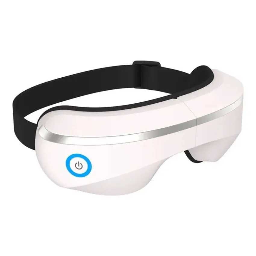 Hot compressed air pressure eye massager vibration music massage 5 modes 180 folding breathable 3D airbag knee W241213