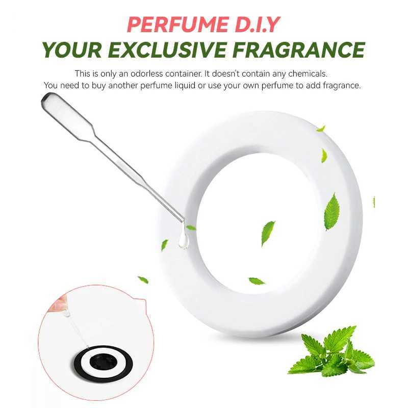 Odorless DIY Perfume heliter solar car air eners rotating decorations ornaments dashboard fragrance aroma diffuser menXJ241213