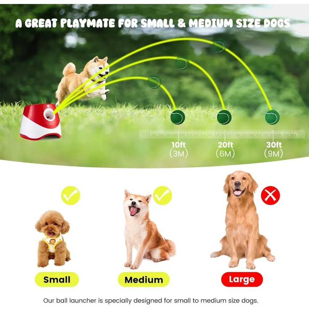 Automatic ball thrower for dogs dog ball throwing launcher rechargeable automatic dog toy dog ball launcher X241213