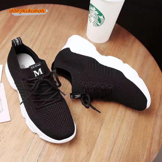2024 New Women's Flyknit White Korean Edition Trendy Sports Comfortable Casual Shoes for Children #12 ddmykukumalu