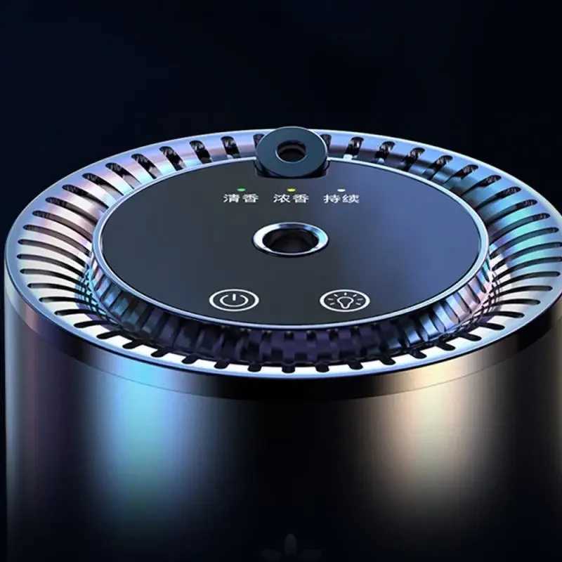 Car Diffuser with LED Starry Ambient Light 50ml Cologne Perfume Car Air ener Flavoring for Cars Fragrance DiffusersXJ241213