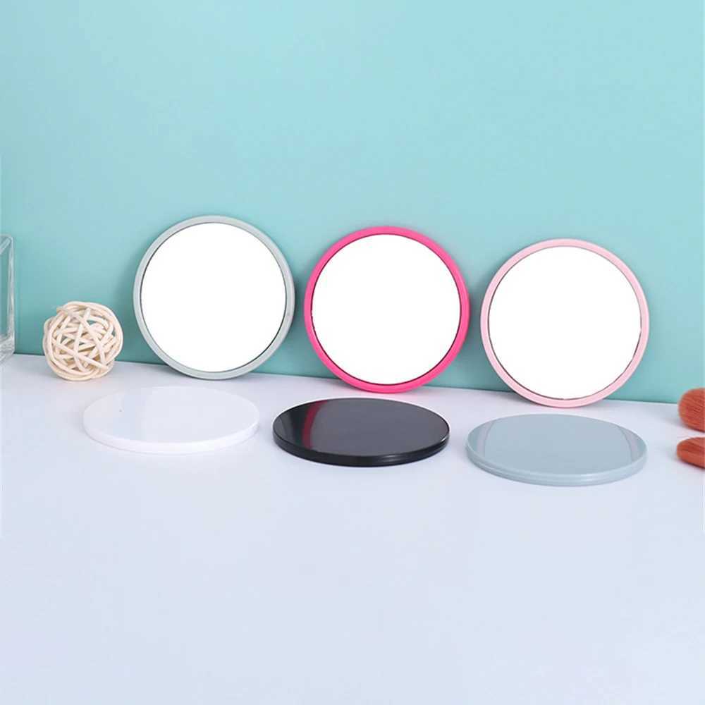 Multiple Colors Small Round Mirror Anti-slip Anti-sweat Portable Make-up Mirror Mini High-definition Bag Pocket Cosmetic ToolsXJ241213