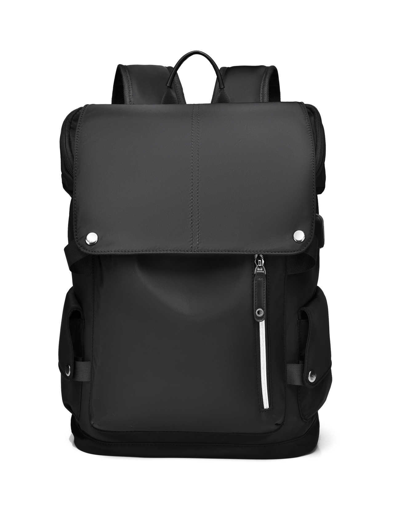 Fashionable Simple Business Backpack Computer Backpack Large Capacity Wear resistant Waterproof Travel Trend Backpack 241215