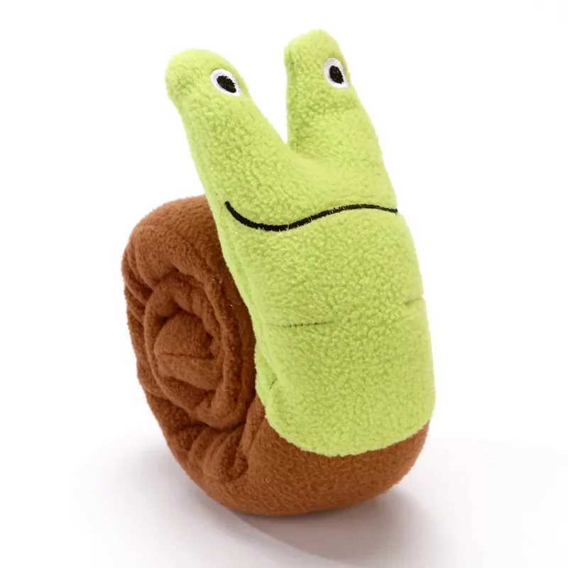Pet Foraging Snuffle Mat Dog Plush Sound Interactive Slow Feeder Sniffing Snail Toys Easy Clean Tibetan Food Molar Puzzle Toys X241213