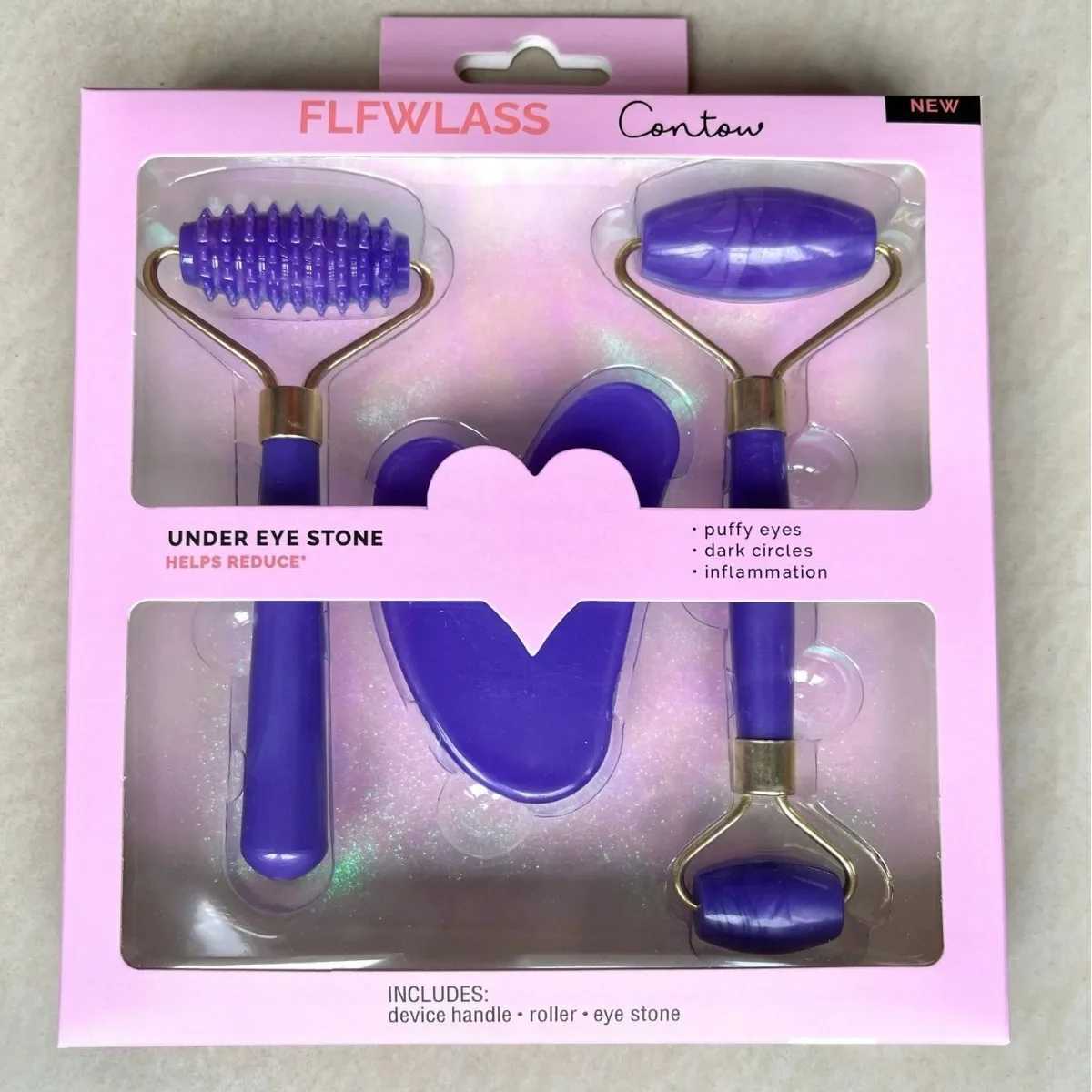 Resin facial massager roller facial body neck eye Guasha scraper anti wrinkle beauty skin care tool fat mass massage W241213