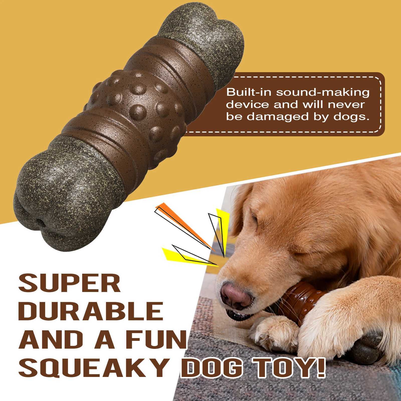 Dog food toys indelible dog bones cheap dog food toys durable material toys for medium and large dogs X241213