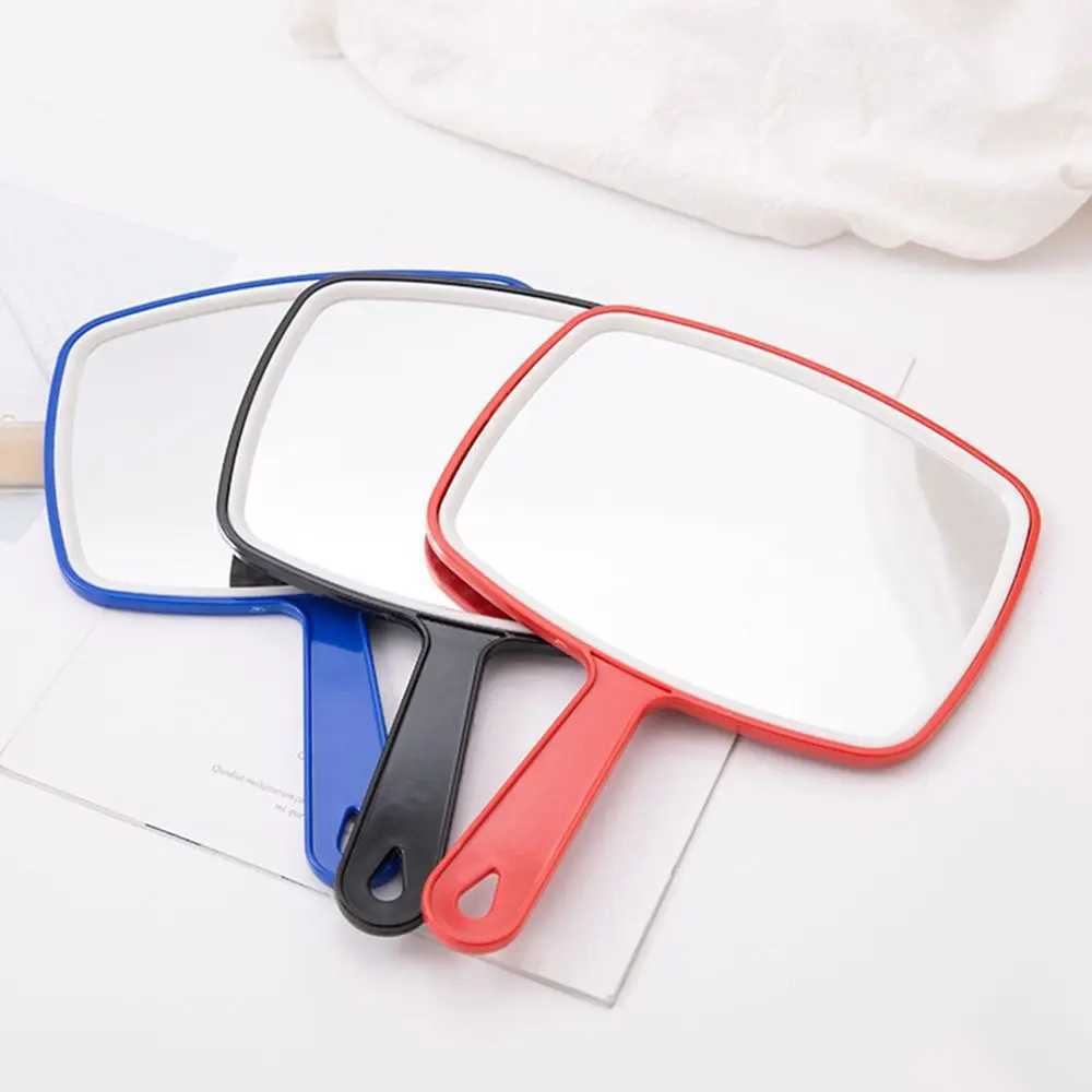 1PC Portable Magnifying Light Makeup Mirror Salon Style Handheld Folding Double Sided Vanity Mirror Travel Makeup ToolXJ241213