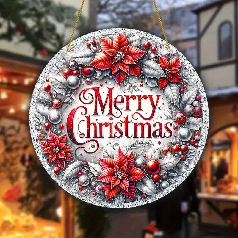 Sunglasses Acrylic Christmas Sun Catcher - Stained Glass Window Hanging Perfect for Porch Room Garden Bar Decor | Ideal Holiday Gift H241213