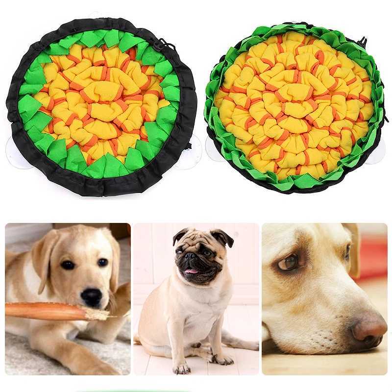 Shrink Dog Puzzle Toy Increases IQ Smell Training Smell Food Mat Slow Distribution Feeding Machine Pet Cat Puppy Game Feeding Machine X241213