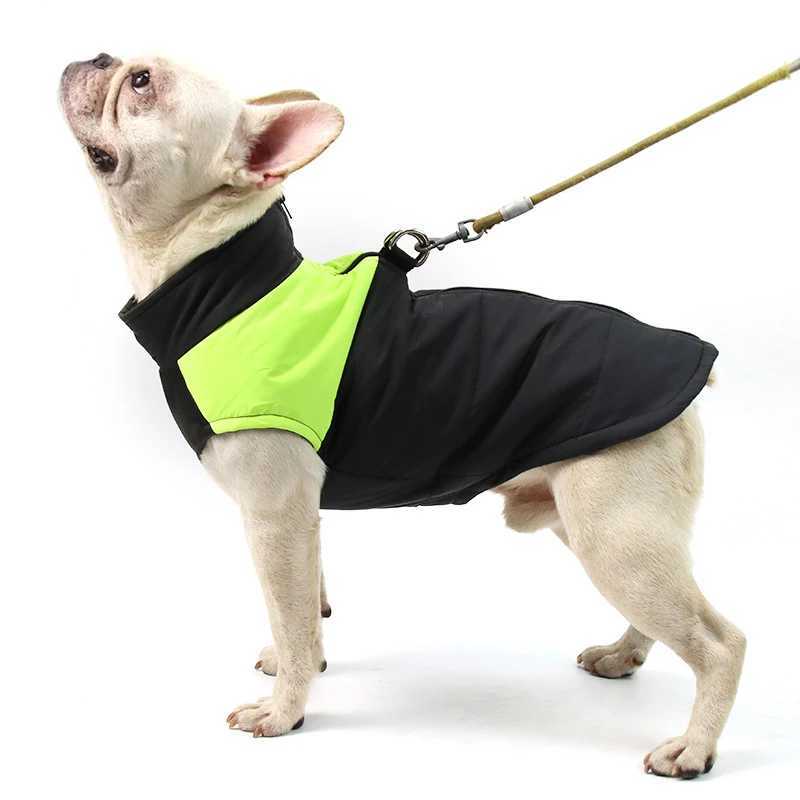 Pet waterproof large dog vest cat puppy ski jacket winter warm dog clothing waterproof pet vest zipper jacket Y241212