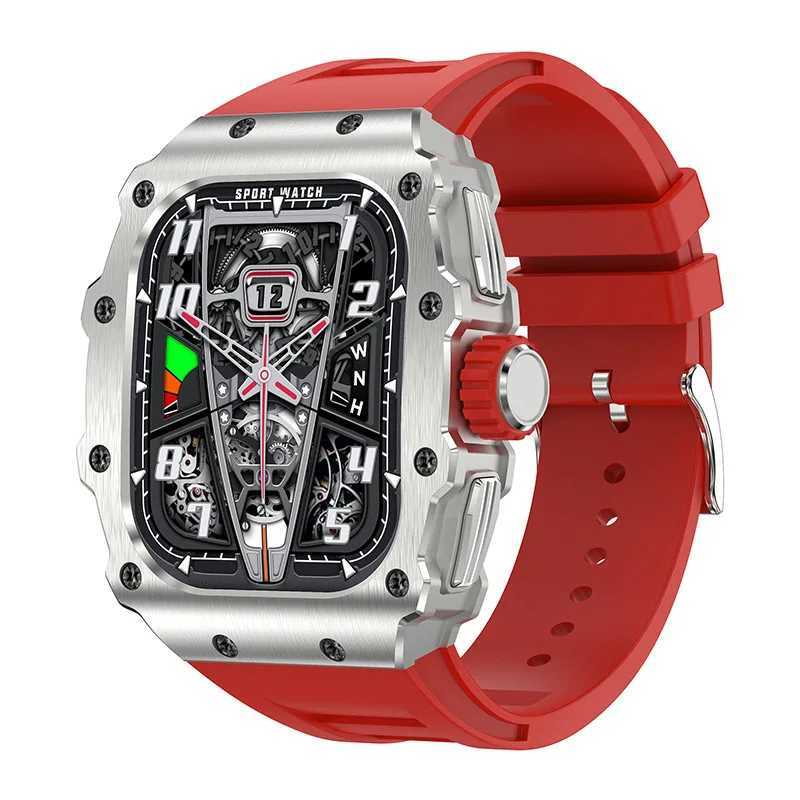 AK65 smartwatch AMOLED large screen mens BT call heart rate health monitoring sports fitness tracker bracelet T241213