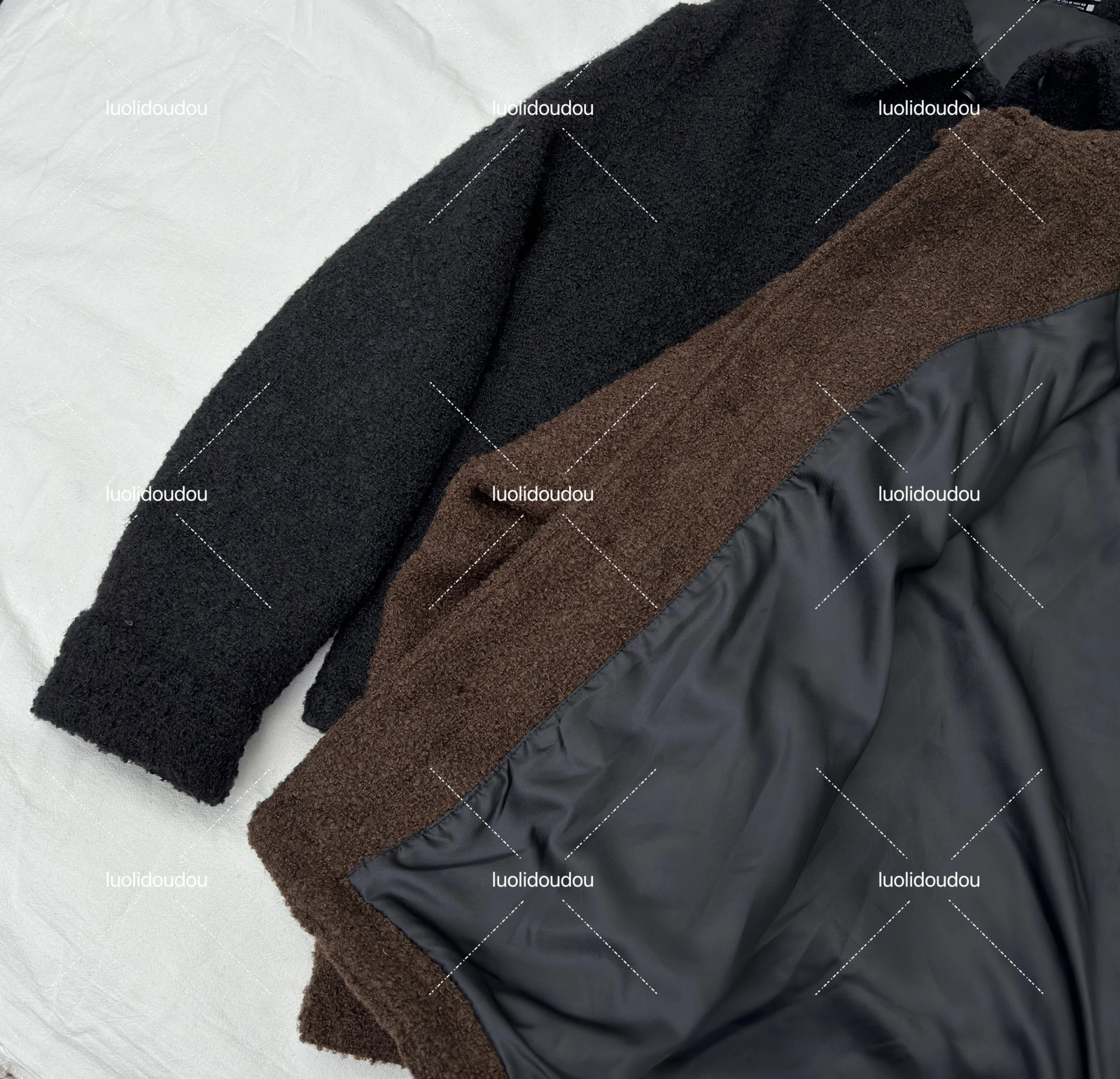 8281295 mens 53% wool autumn woolen lapel longsleeved jacket 241213