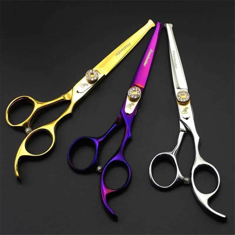New Arrival Top notch Dragon Sapphire Round Head Baby Scissors 6-inch Professional Barber Tijera Z241213