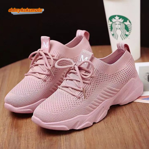 2024 New Women's Flyknit White Korean Edition Trendy Sports Comfortable Casual Shoes for Children #12 ddmykukumalu