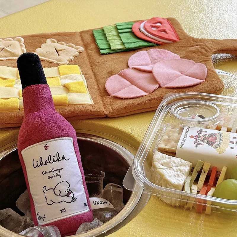 Pet Dog Snuffle Mat Puzzle Plush Dog Toys for Small Medium Dogs Dog Slow Food Toys Feeding Bowl Food Dispenser Treats Pad X241213
