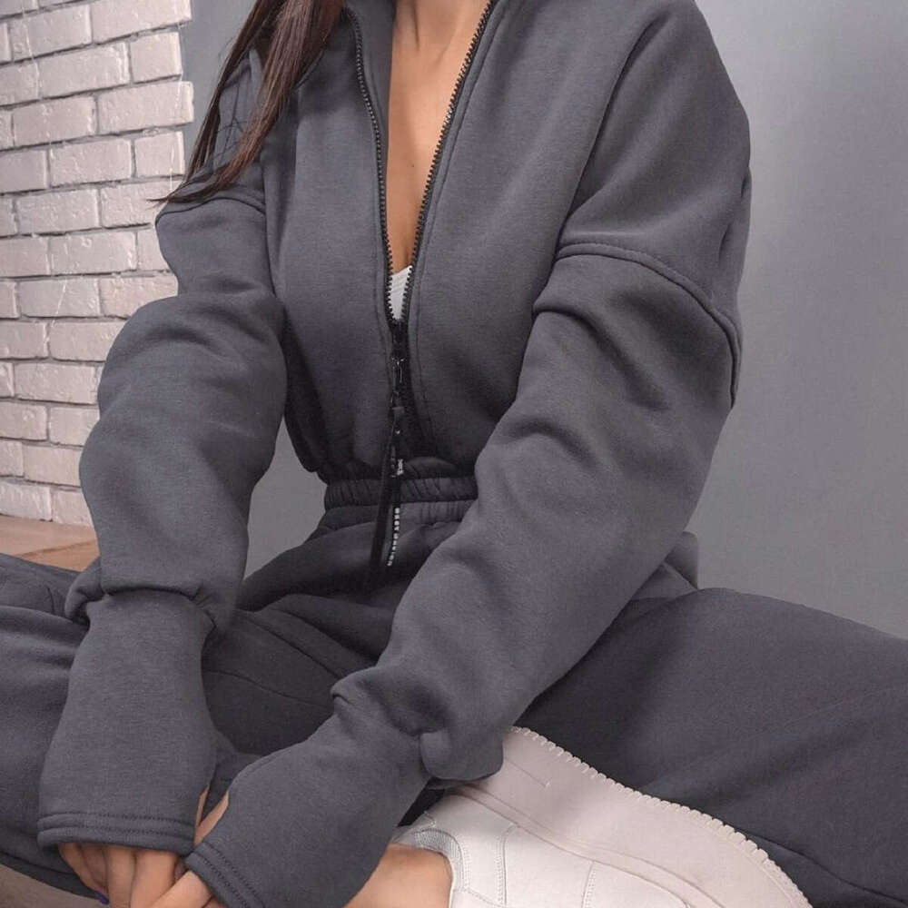 Sports Leisure Women's Hooded Jumpsuit, Trendy Clothing, Fashionable And Casual Temperament