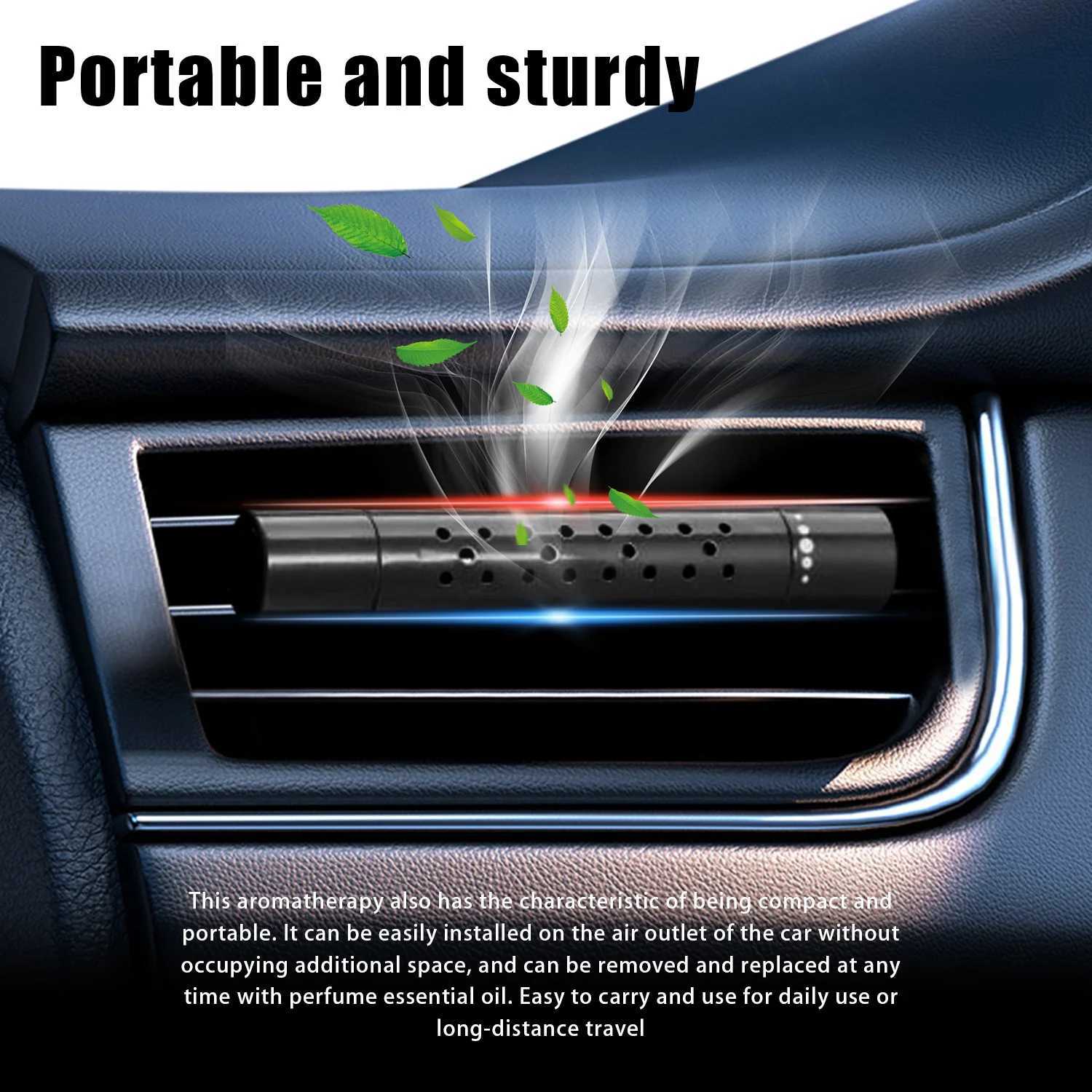 2024 Newest 1piece Car Perfume Auto Air ener Outlet Vent Clip Car Air Conditioning Clip Magnet Diffuser Solid PerfumeXJ241213