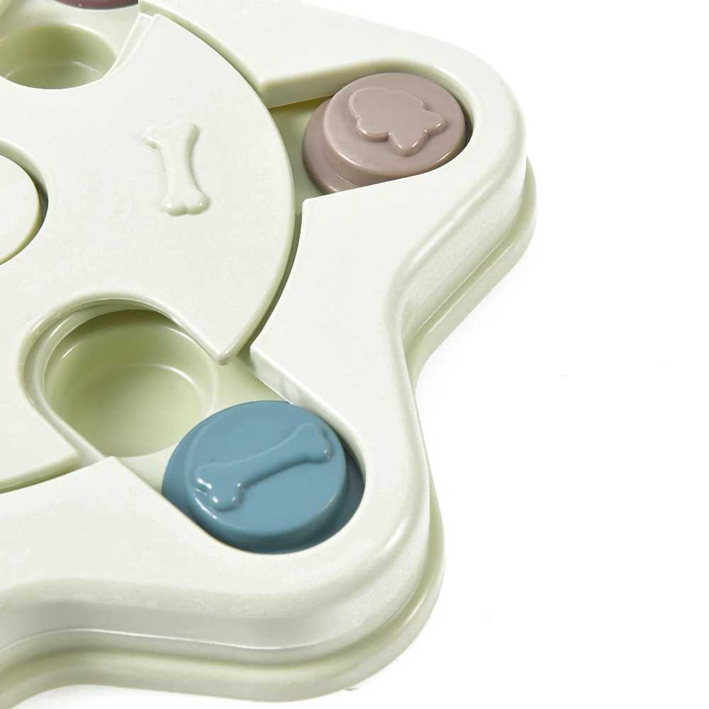Dog puzzle toy slow feeder interactive increases puppy IQ food dispenser slow food pet dog training game pet toy X241213