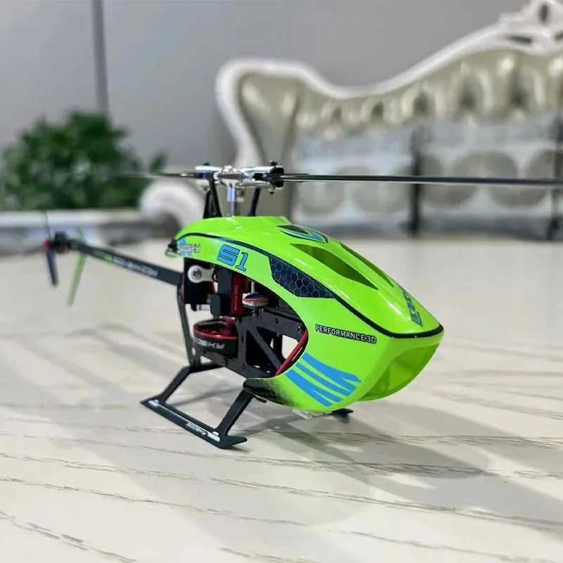 Electric/RC Aircraft Goosky S1 BNF/RTF 6CH 3D Stunt Double Brushless Motor Direct Drive Motor Flybarless Direct-drive RC Helicopter Toys Gifts Y241213