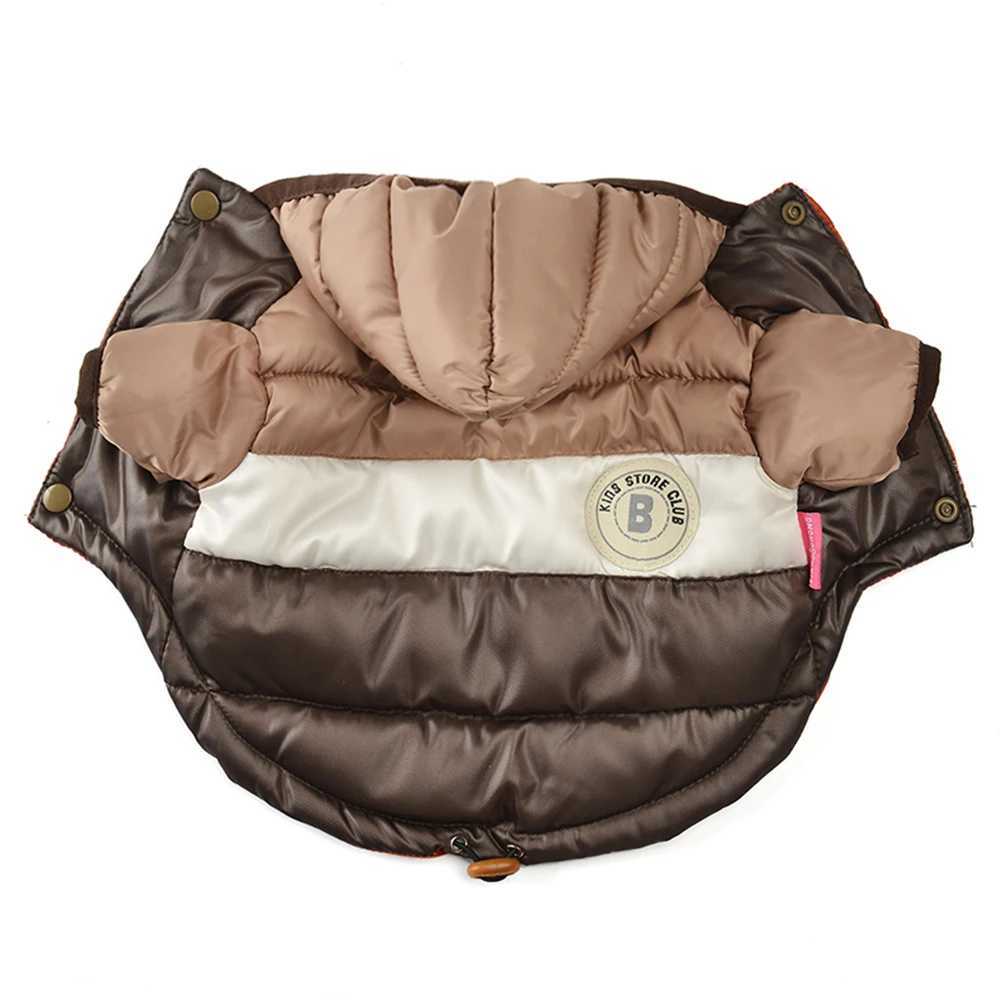 Waterproof winter cat and dog clothing suitable for small cats thick pet dogs dog jackets lightweight dog jackets Y241212