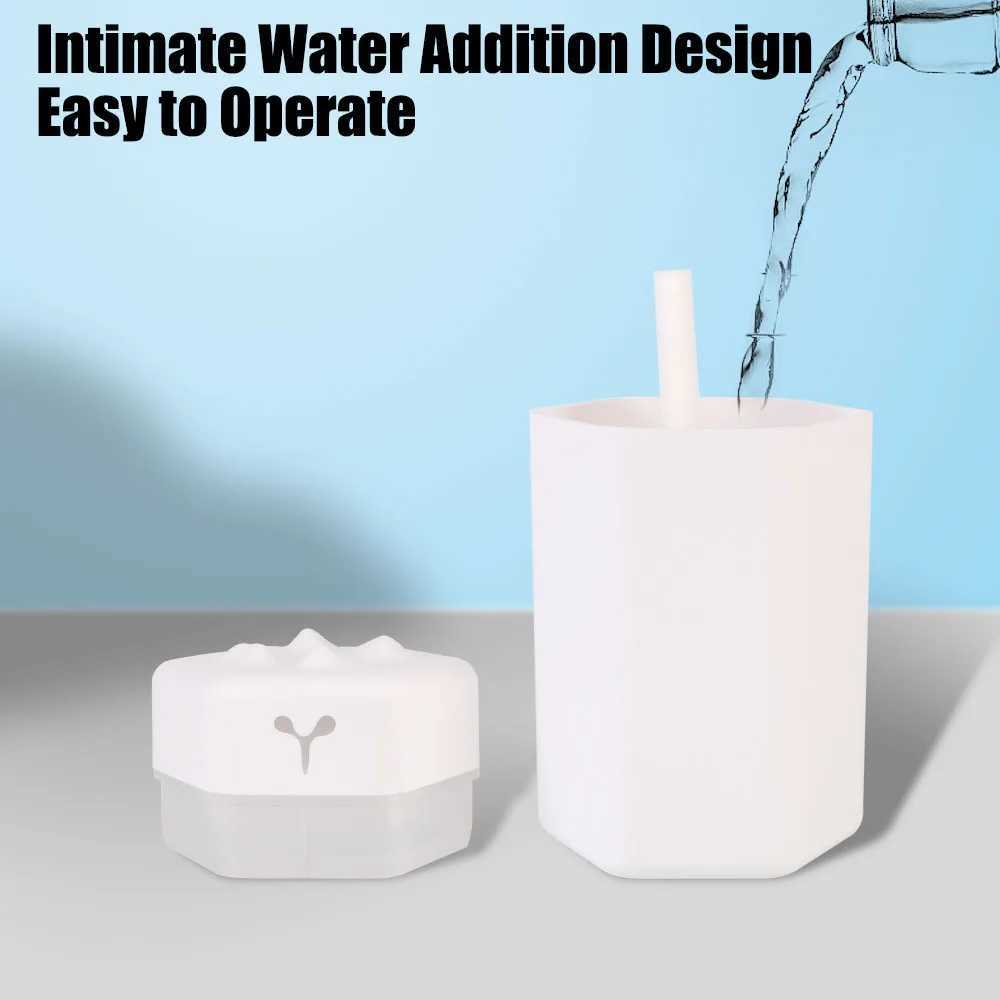 Electric Air Humidifier Mini Purifier Portable For Home Car Cool Mist Sprayer USB Aroma Diffuser with Colorful Night LightXJ241213