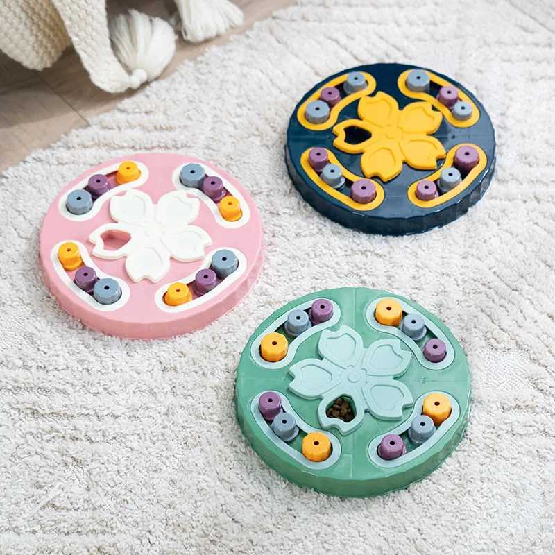 Dog puzzle toys dog training boring interactive puzzle feeding toys slow food trays pet feeding supplies X241213