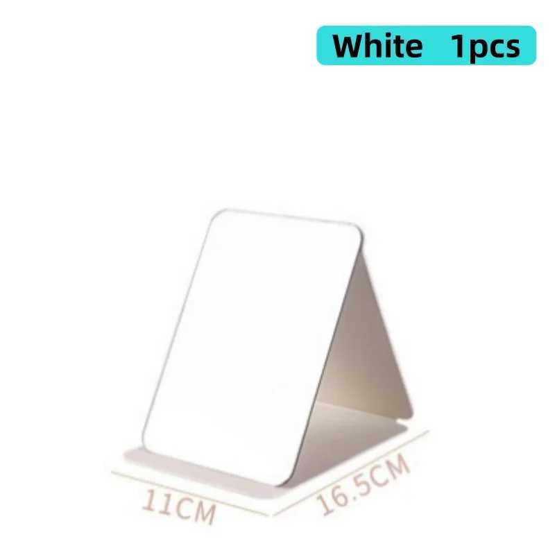 Leather Soft Face Makeup Mirror for Home Portable Folding Desktop High Definition Beauty MirrorXJ241213