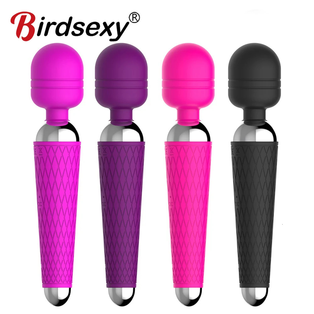 Wireless Dildos AV Vibrator Magic Wand for Women Clitoris Stimulator USB Rechargeable Massager Goods Sex Toys Adults 18 241213