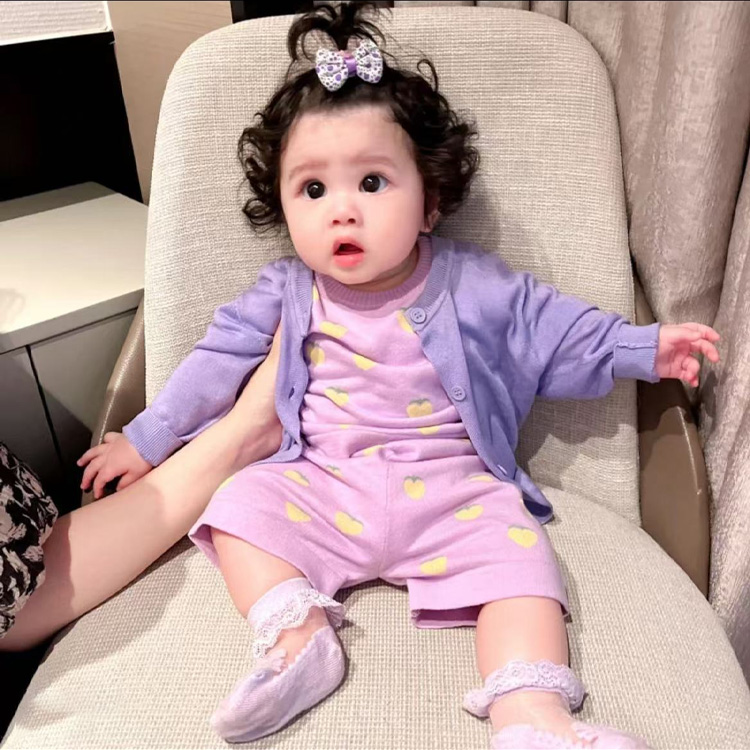 Lightweight Baby Tops and Pants Set - Ideal for Warm Weather in Spring and Summer