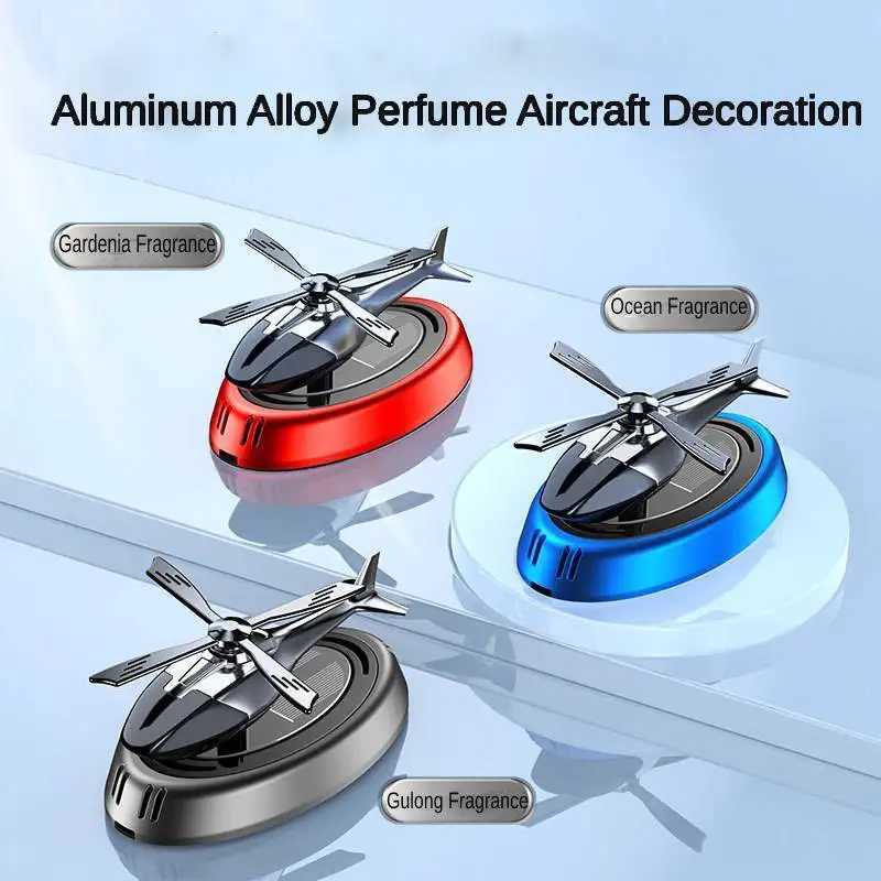 Car Air ener Solar Power Rotating Heliter Car Fragrance Perfume Solar Automobile Aroma Diffuser Auto Office DecorationXJ241213