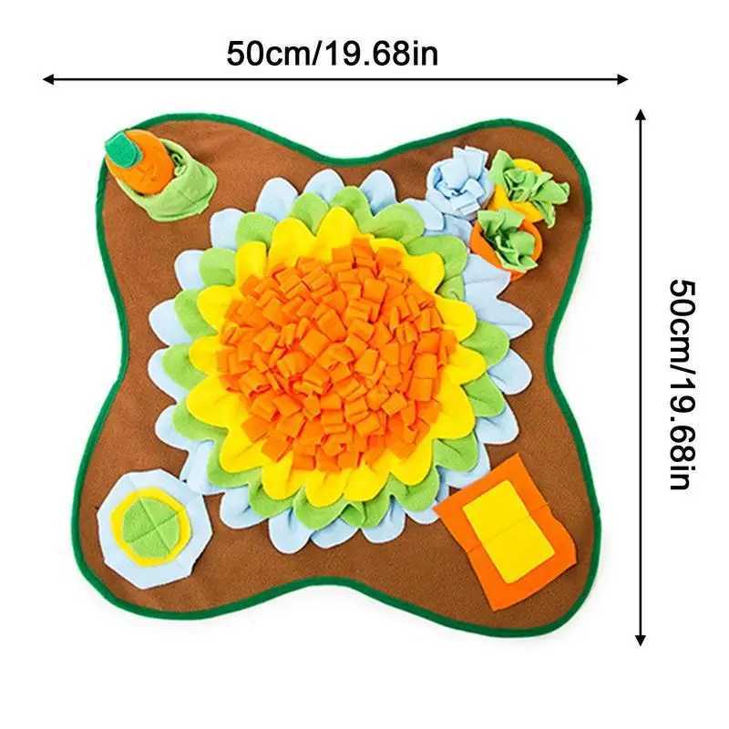 Pet dog snuff pad olfactory training olfactory pad dog puzzle toy slow feeding bowl food dispenser carpet washable dog Met X241213