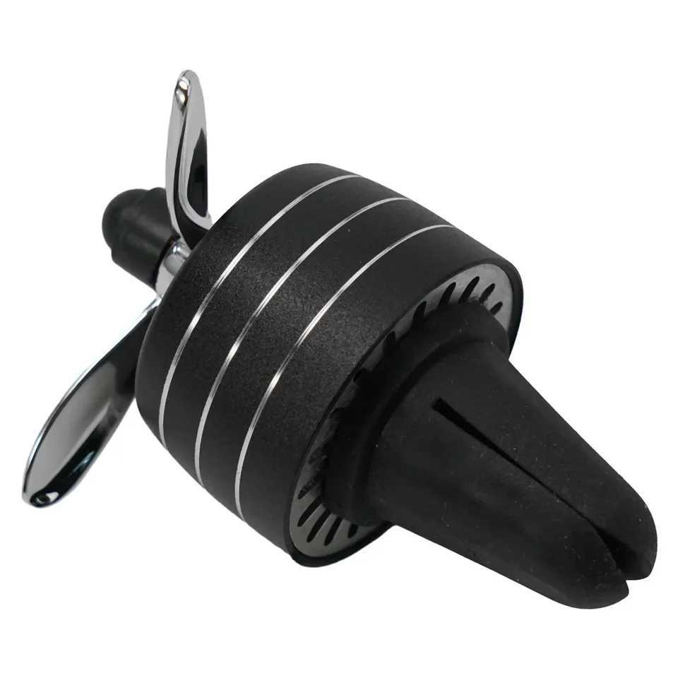 Car Air ener Rotating LED Fragrance Dispenser Fragrance Car Propeller Air Outlet 3-leaf Fan Car Diffuser For Air VentXJ241213