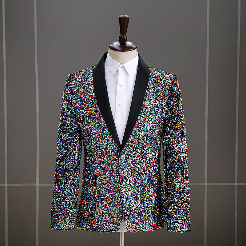 Men's Autumn k1313 Business Suit Jacket - Stylish Office Wear