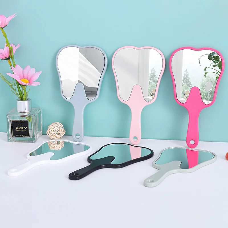 Handheld Makeup Mirror Desktop Cosmetic Mirrors Cute Vanity Mirror Kawaii Cosmetics Tools Decorative Portable Hand MirrorsXJ241213