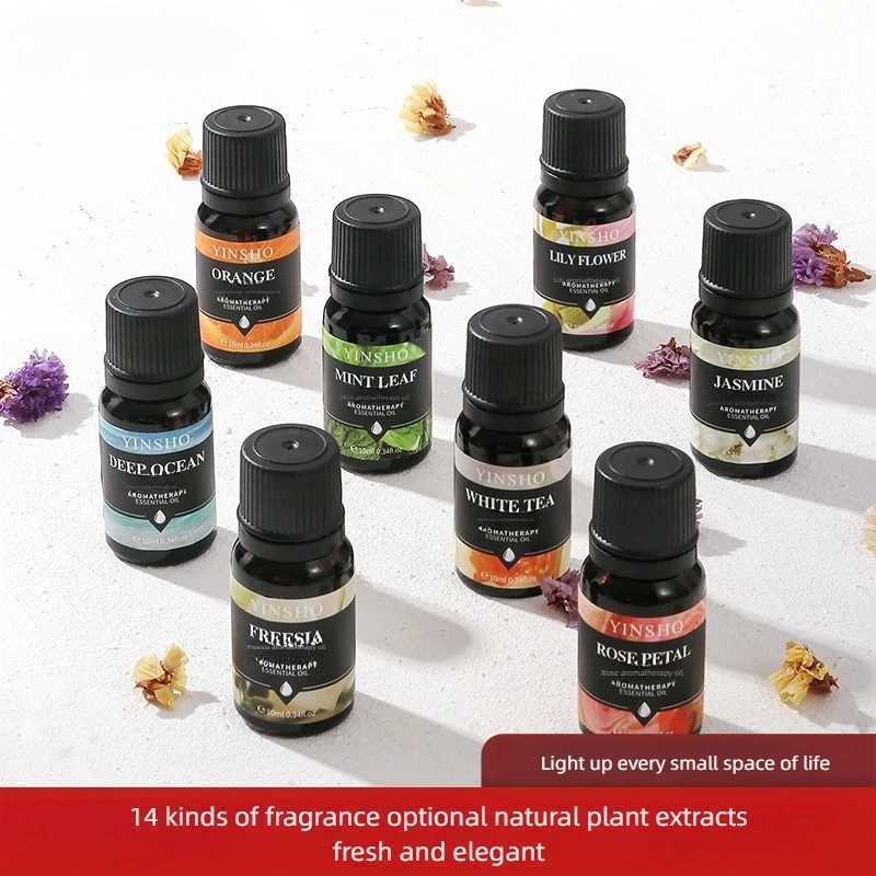 17 Flavors 10ml Essential Oils For Aroma Diffuser AirHumidifier Home Water-soluble Lavender Rose Eucalyptus White Peach OolongXJ241213