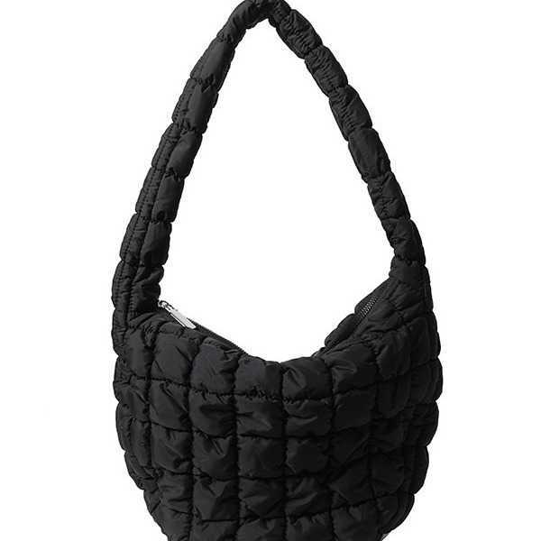 Spring and summer new bag cloud pleated big bag casual personality lightweight large capacity dumpling bag commuting armpit womens bag