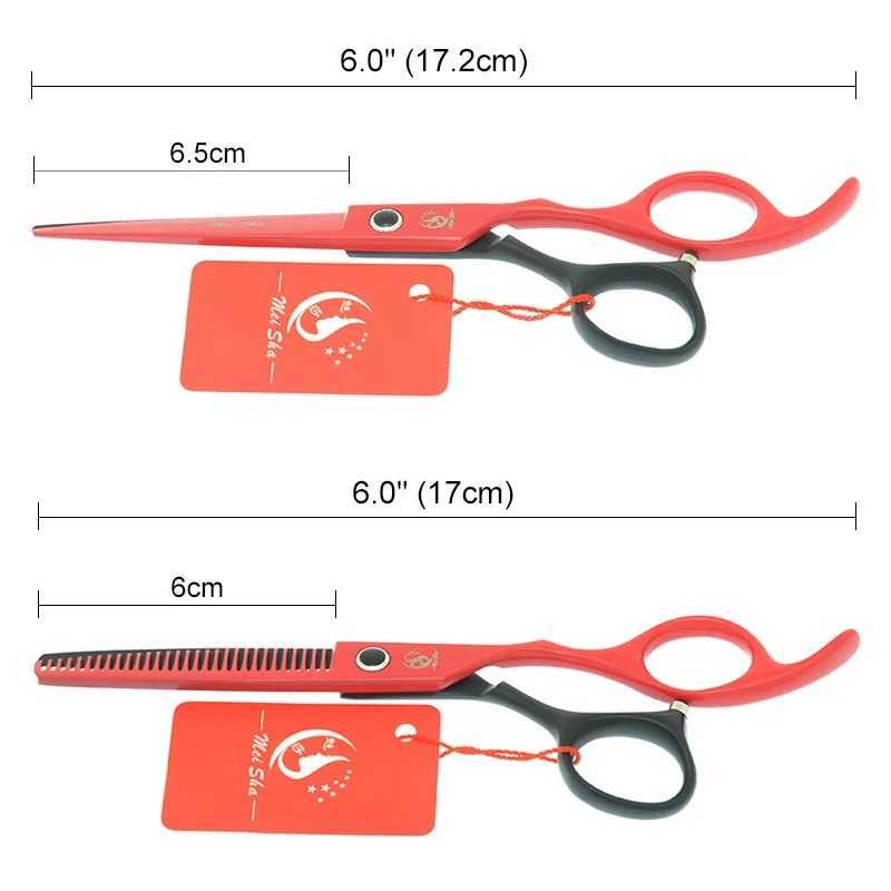 New Arrival Meisha 6 inch Japan Steel Hair Cutting Scissors Hairdressing Thinning Shears Barber Accessories Professional Salon Tools A0074A Z241213