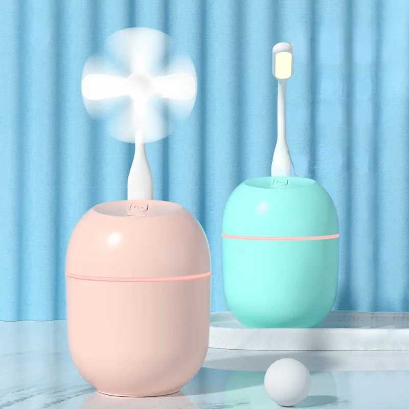 Portable 220ml Mini Cup Spray Mist humidifier Double Wet Aroma Essential Oil Diffuser Car usb air humidifierXJ241213
