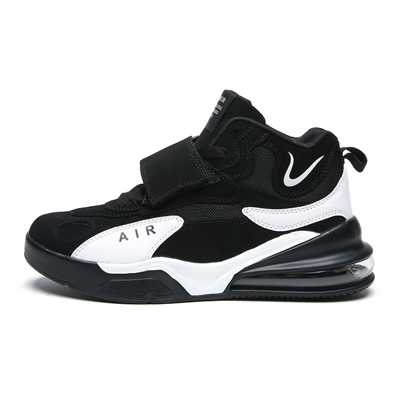 spring autumn black and white panda color men's high-top shock absorption designer sports size 37-45 non-slip shoes