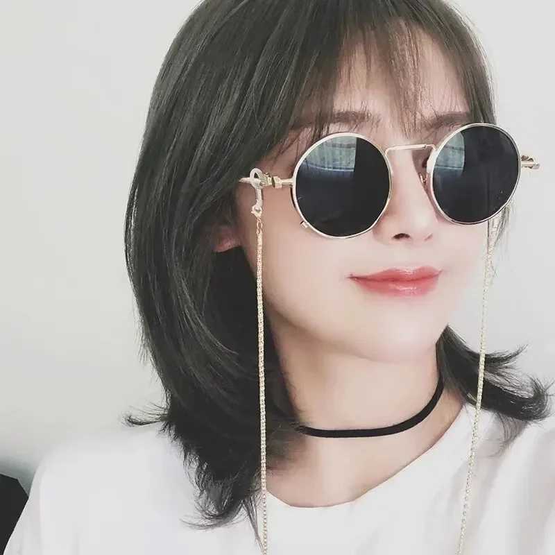 High Quality Vintage Fashion Polarized Sunglasses Men Women Brand Designer Vintage Round Metal FrameX241213