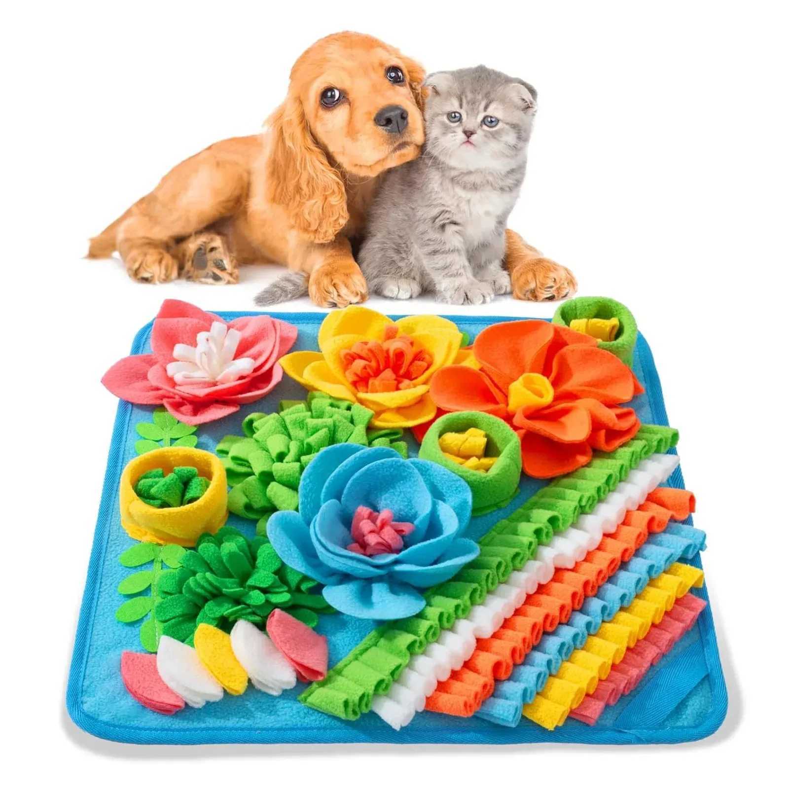 Pet sniffing pads dog and cat foraging toys indoor games eating pads stress relief energy treasure release hunting slow food X241213