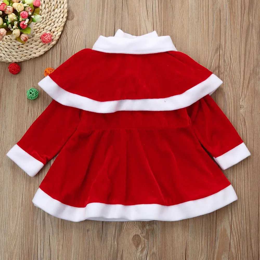 Santa Claus role-playing costume boys long sleeved clothing baby girls clothing cute display of Christmas hats and Christmas supplies W241213