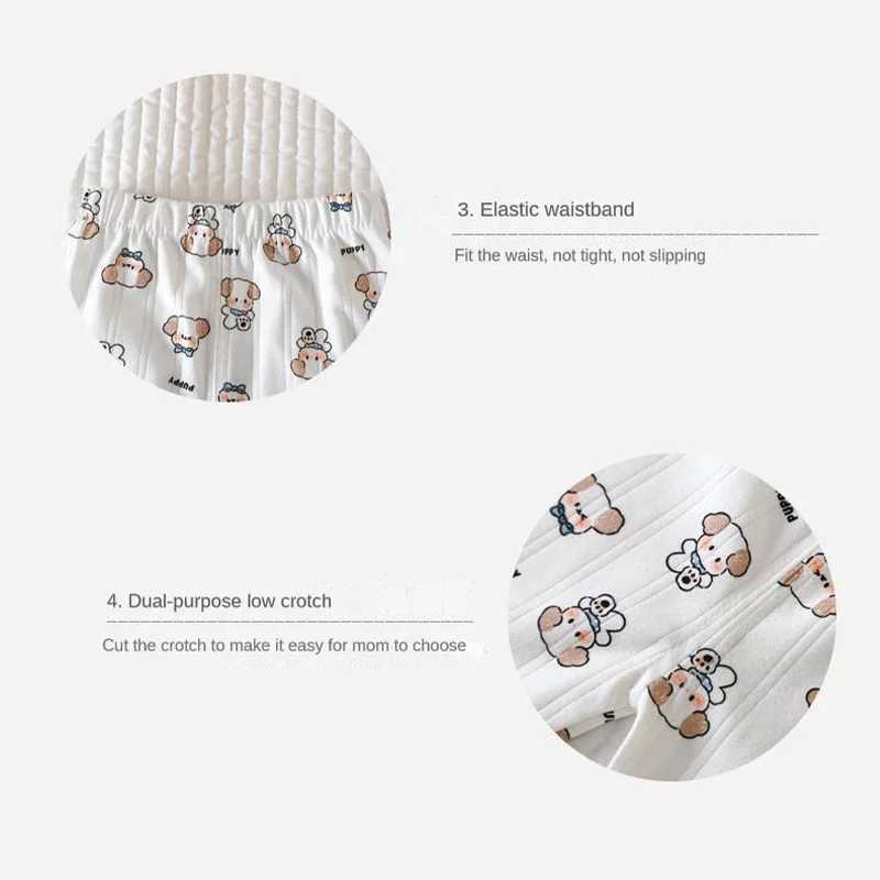 Childrens Home Clothing Set Christmas Pattern Cotton Pajamas Boys and Girls Long Sleeve Underwear Baby Clothing W241213