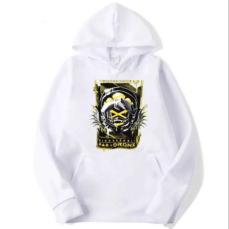 Murder drone retro hoodie mens sweater casual print Harajuku cool hoodie jacket top womens hoodie W241213