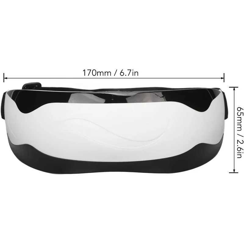 Eye Massage Device Eye Protection Device Eye Mask Intelligent Massager Relieves Fatigue Dark Cycle Thermal Compression Device W241213